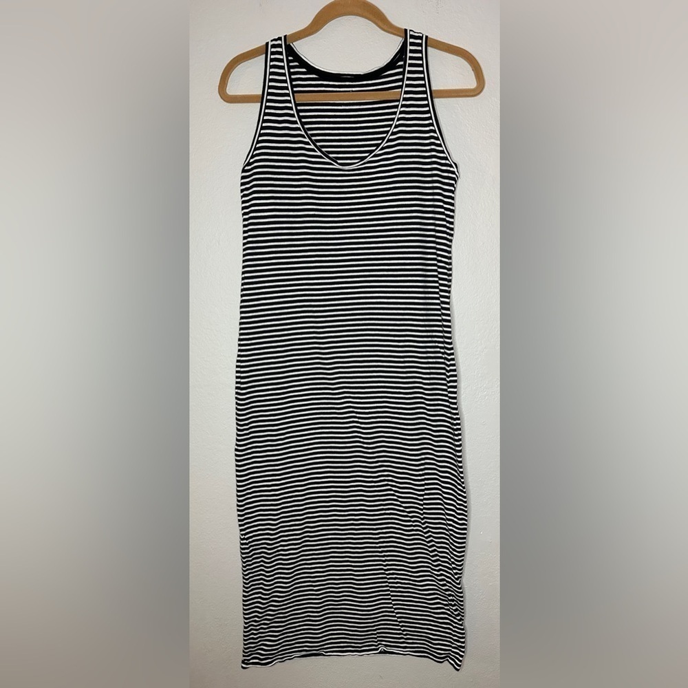 Everlane 100% Cotton Black And White Maxi Dress Women’s Small